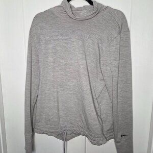 Nike Yoga Women's Funnel-neck Top In Juniper Fog